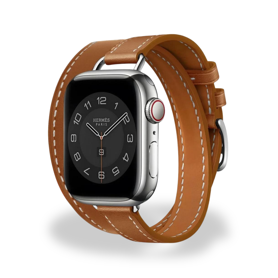 Apple Watch Armband Leder – H-Strap Leather