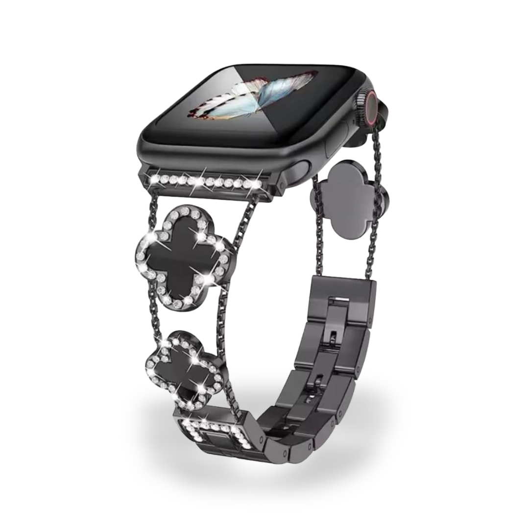 Apple Watch bandje RVS Staal – Diamond (Van C & A)