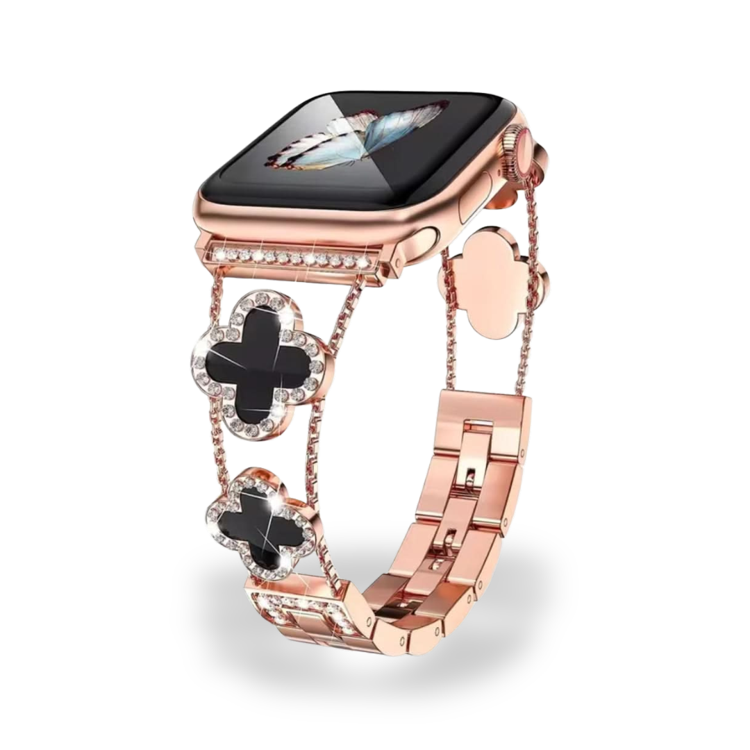 Apple Watch bandje RVS Staal – Diamond (Van C & A)