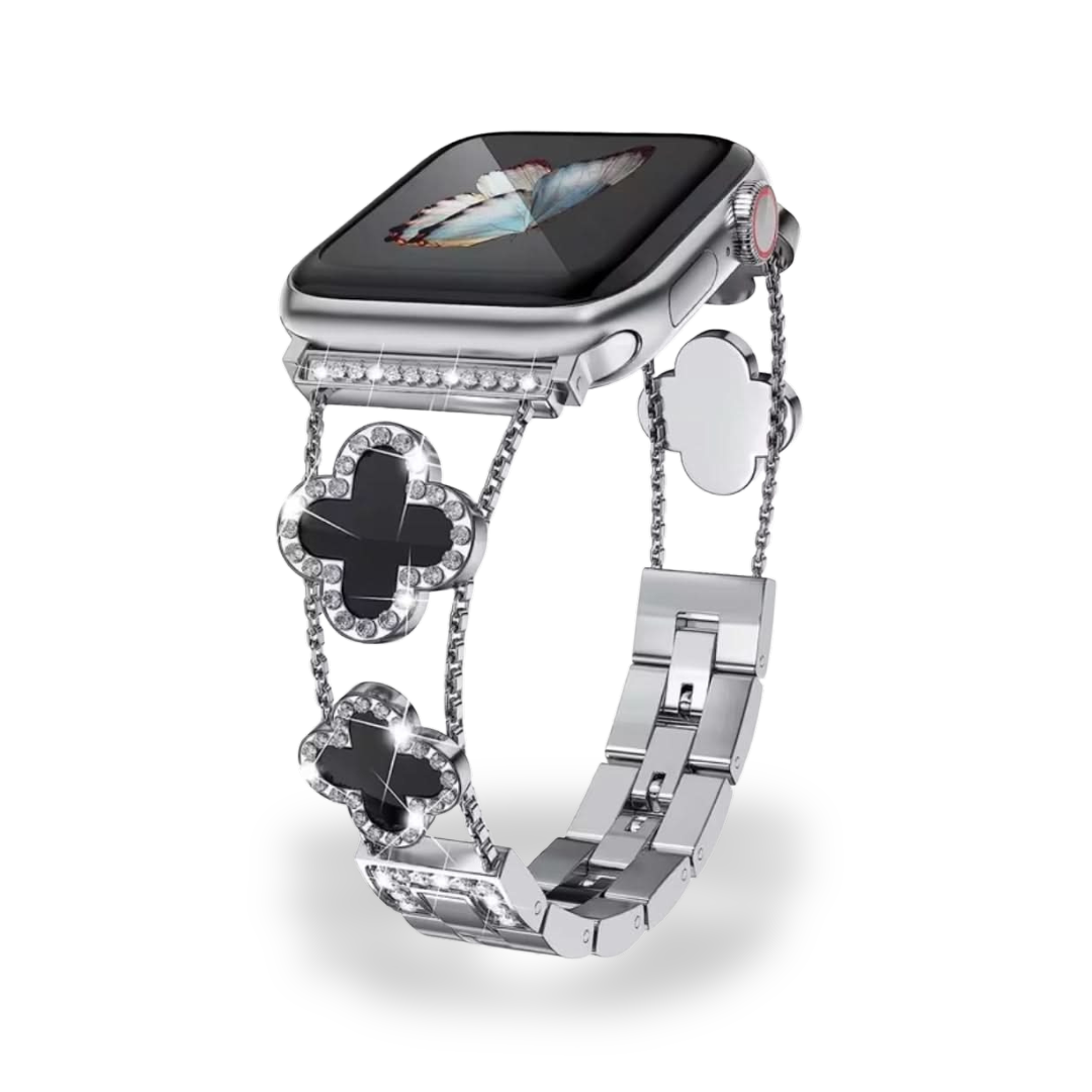 Apple Watch bandje RVS Staal – Diamond (Van C & A)