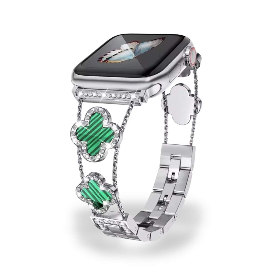Apple Watch bandje RVS Staal – Diamond (Van C & A)