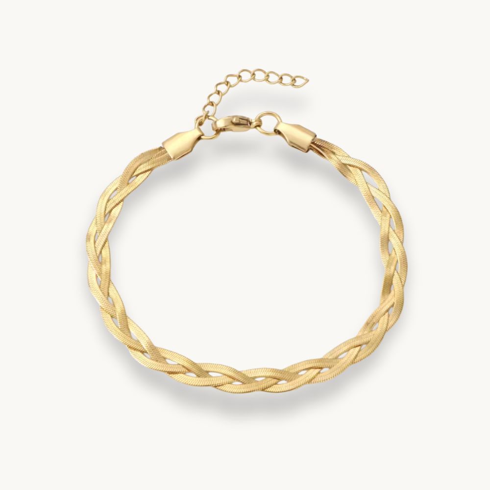 Éclat Tressé Armband