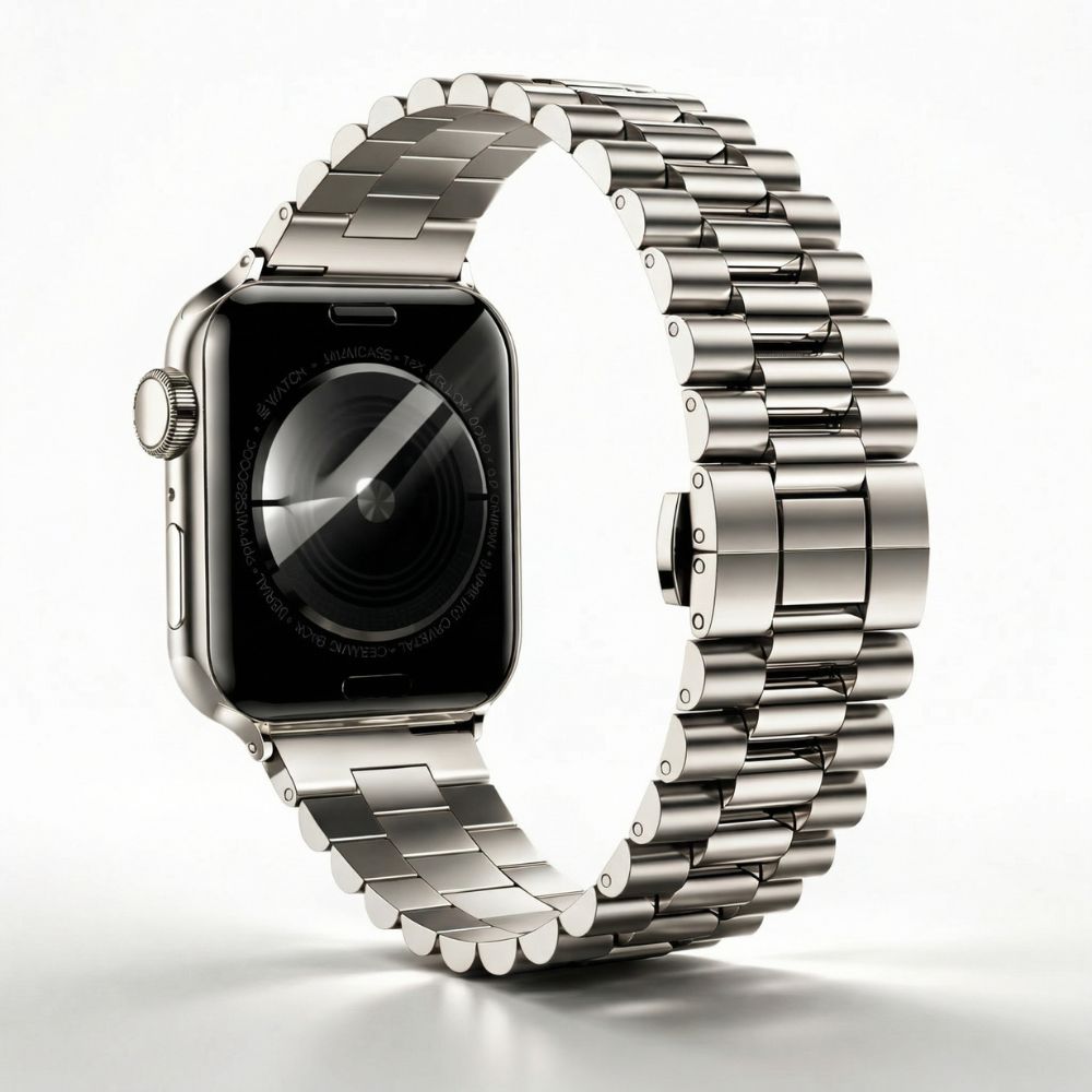 Apple Watch Armband Edelstahl – Presidential