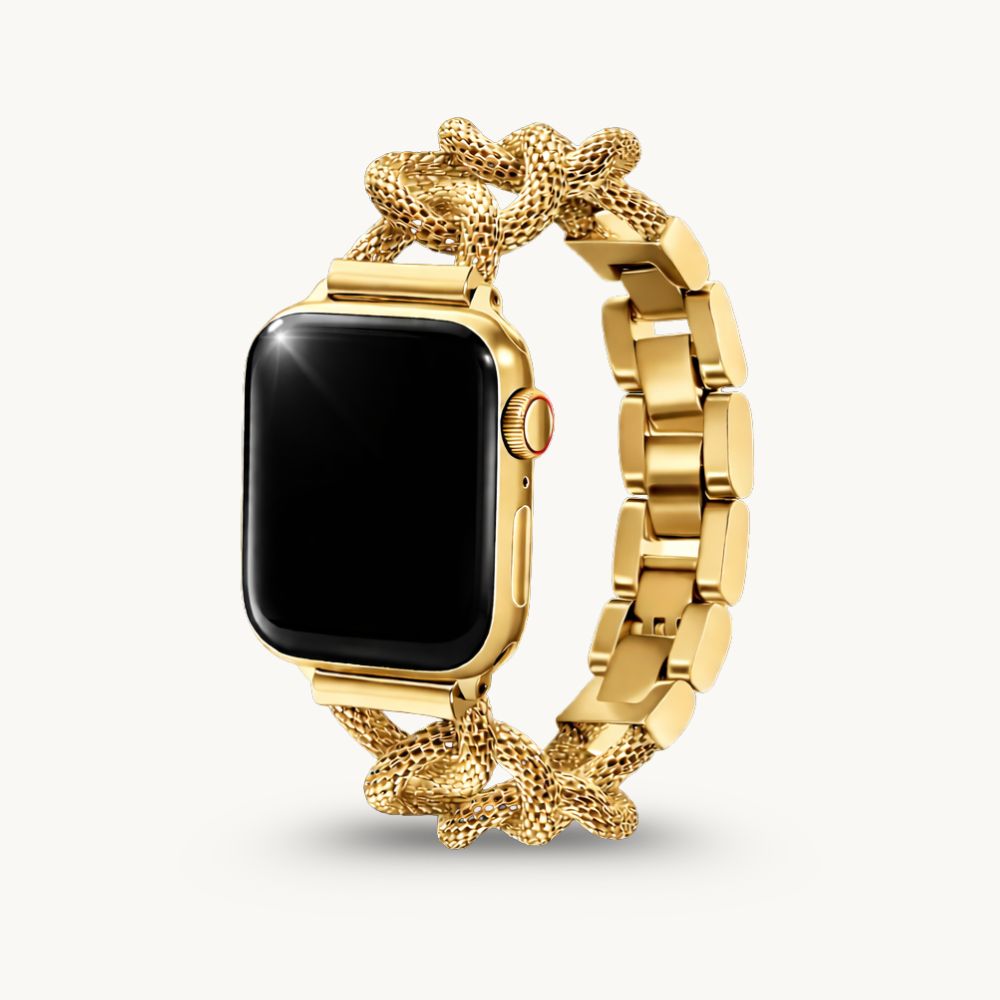 Apple Watch Armband Leder – Woven Elegance