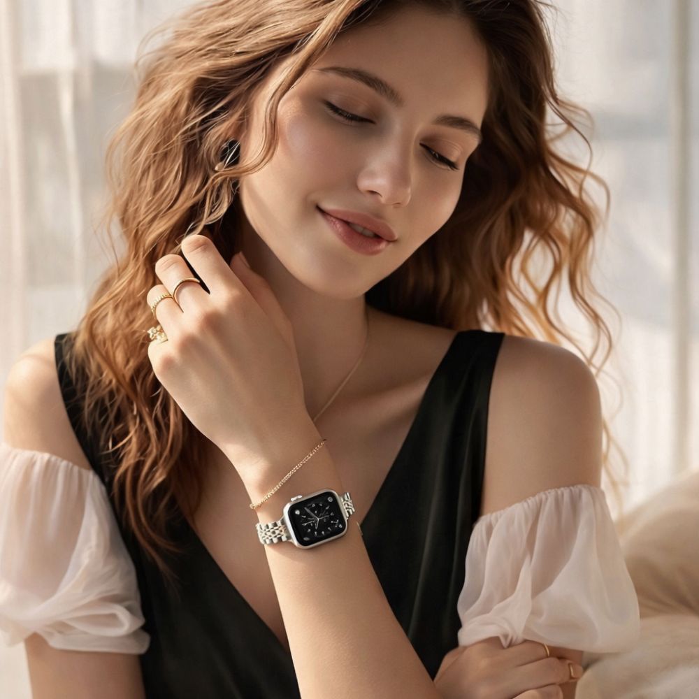 Apple Watch Armband Edelstahl – Silver & Gold